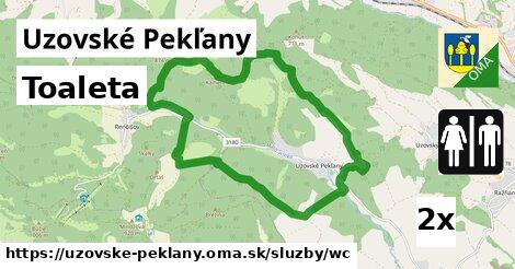 Toaleta, Uzovské Pekľany