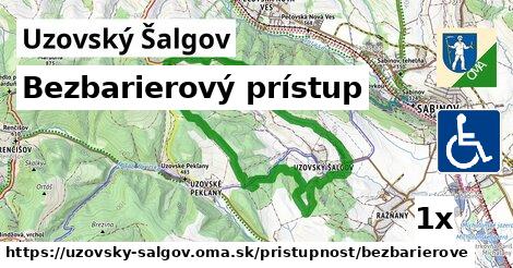 Bezbarierový prístup, Uzovský Šalgov