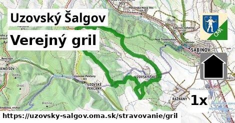 Verejný gril, Uzovský Šalgov