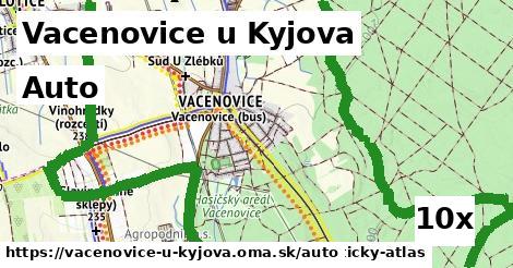 auto v Vacenovice u Kyjova