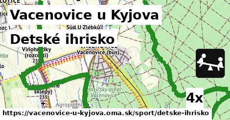 detské ihrisko v Vacenovice u Kyjova