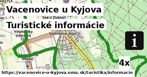 Turistické informácie, Vacenovice u Kyjova