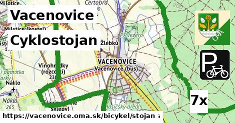 cyklostojan v Vacenovice