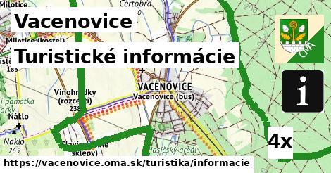 turistické informácie v Vacenovice