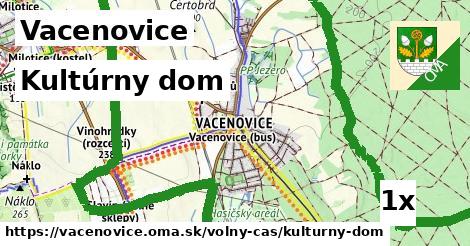 kultúrny dom v Vacenovice