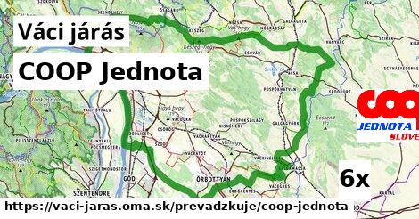 COOP Jednota, Váci járás