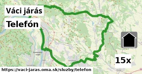 Telefón, Váci járás