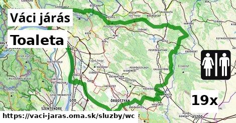 Toaleta, Váci járás