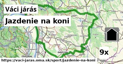 Jazdenie na koni, Váci járás