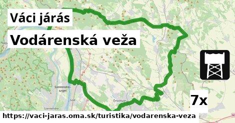 Vodárenská veža, Váci járás