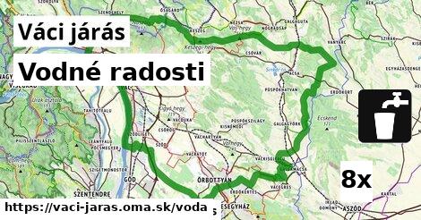 vodné radosti v Váci járás