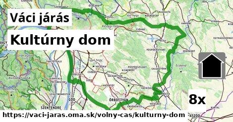 Kultúrny dom, Váci járás