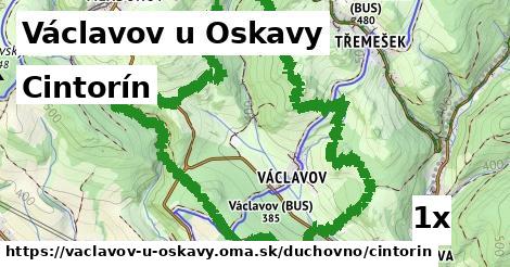Cintorín, Václavov u Oskavy