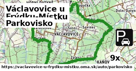 parkovisko v Václavovice u Frýdku-Místku