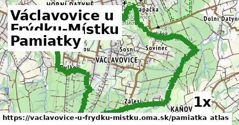 pamiatky v Václavovice u Frýdku-Místku