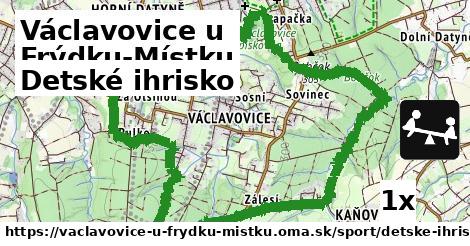 detské ihrisko v Václavovice u Frýdku-Místku