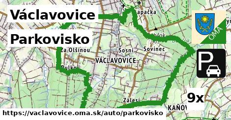 Parkovisko, Václavovice