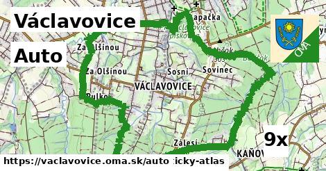 auto v Václavovice