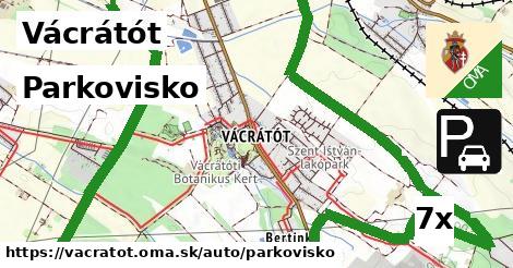 Parkovisko, Vácrátót