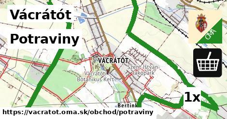 Potraviny, Vácrátót