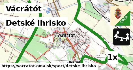 Detské ihrisko, Vácrátót