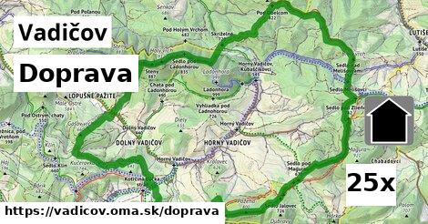 doprava v Vadičov