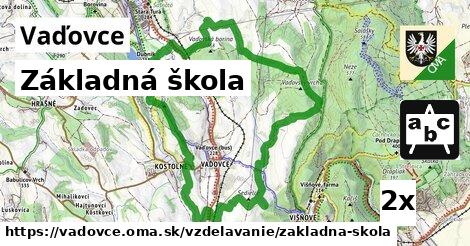 Základná škola, Vaďovce