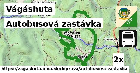 Autobusová zastávka, Vágáshuta