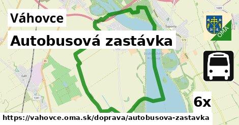 Autobusová zastávka, Váhovce