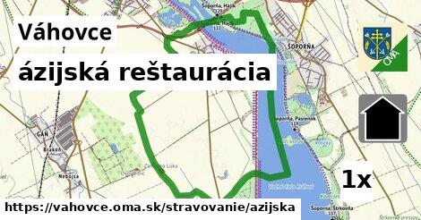 ázijská reštaurácia, Váhovce