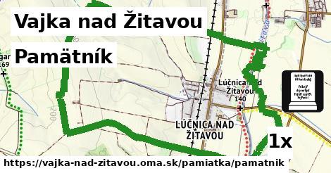 pamätník v Vajka nad Žitavou