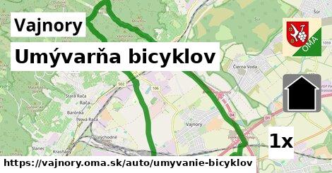 Umývarňa bicyklov, Vajnory