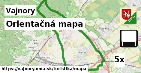 Orientačná mapa, Vajnory