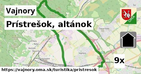 Prístrešok, altánok, Vajnory