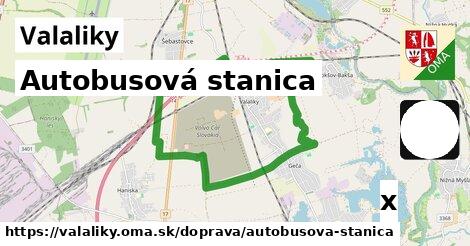 Autobusová stanica, Valaliky