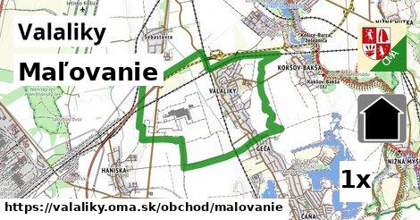 Maľovanie, Valaliky