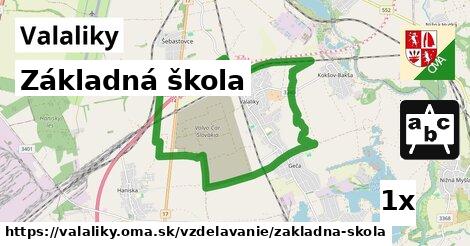 Základná škola, Valaliky