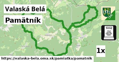 Pamätník, Valaská Belá