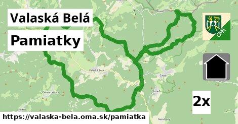 pamiatky v Valaská Belá