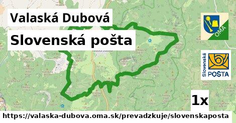 Slovenská pošta, Valaská Dubová