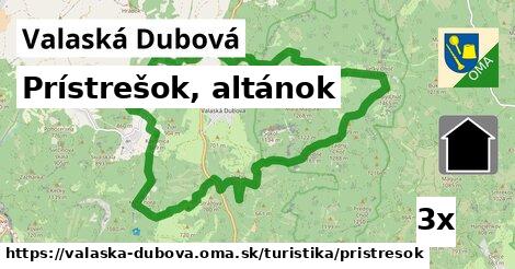 Prístrešok, altánok, Valaská Dubová