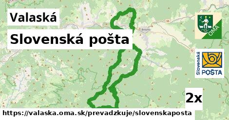 Slovenská pošta, Valaská