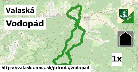 Vodopád, Valaská