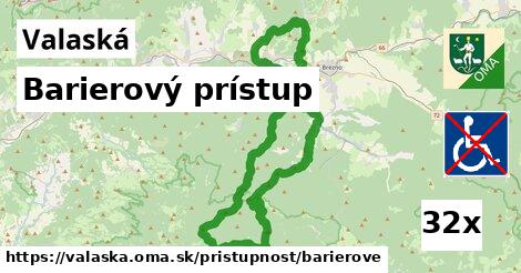 Barierový prístup, Valaská