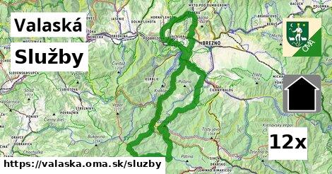 služby v Valaská