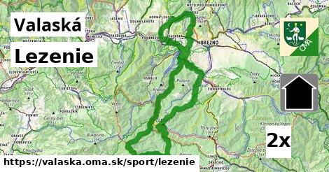 lezenie v Valaská