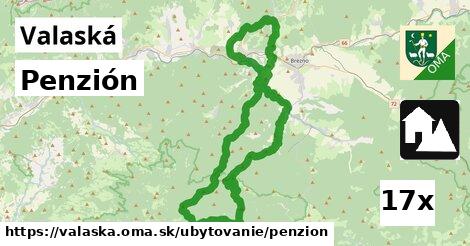 Penzión, Valaská