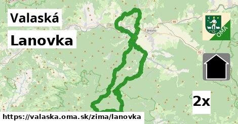 Lanovka, Valaská