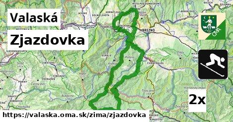 Zjazdovka, Valaská