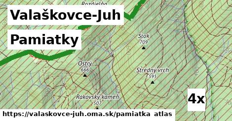 pamiatky v Valaškovce-Juh